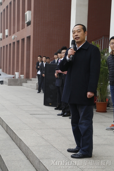 學院副院長孫禮平在開幕式上發(fā)表重要講話